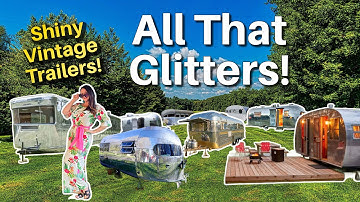 10 Incredible Retro Trailers! Better Than Airstream? (Let