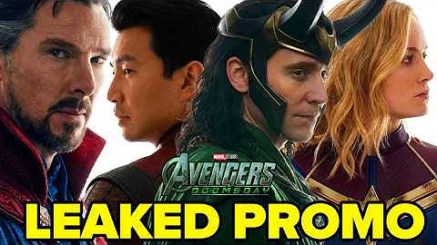 AVENGERS DOOMSDAY LEAKED PROMO ART | All NEW CHARACTERS REVEALED