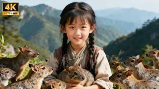 飢饉の年、五歳の少女は動物と会話できる天賦の力で、家族を衣食住満足の暮らしへ導いた！ #短編ドラマ  #中国ドラマ #日本語字幕