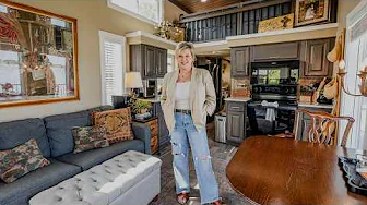 Designer's 3 Bedroom Tiny House w/ Main Floor Bedroom