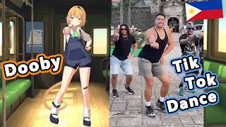 Dooby does this popular TikTok dance