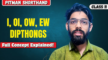 Pitman Shorthand Chapter 5 Diphthongs Explained | Exercises 17 to 20 | Full Tutorial in English