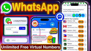Get FREE USA Virtual Number For WhatsApp, Telegram & Gmail OTP/SMS Verification | USA-CA Temp Number