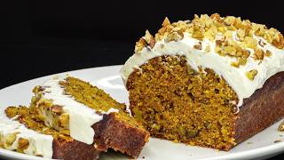 This carrot cake is so easy to make that I make it three times a week!