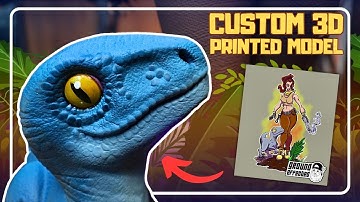 Painting an Original Character - Raptor Ranger