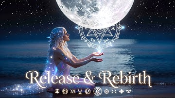 Cold Moon Rebirth Ritual 🌙💎 Water Codes + Lemurian Light Language #healingmusic #moon #coldmoon