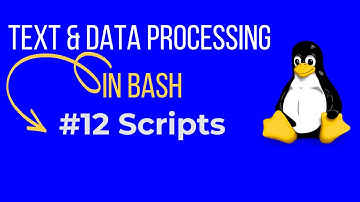 12 Scripts in Bash for Text & Data Processing