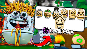 Unlocking NEW MAX LEVEL Spaghetti Tualetti In Brainrot Evolution!