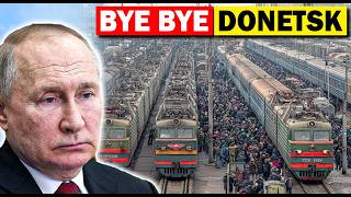 Moscow's Donetsk Land Bridge Is GONE—Hundreds Trains Stuck as Surprise Strike Cut ALL Power