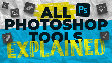 All Photoshop Tools Explained (Beginners Tutorial)