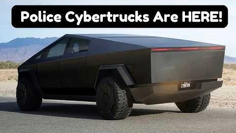 Police Cybertrucks Are HERE!