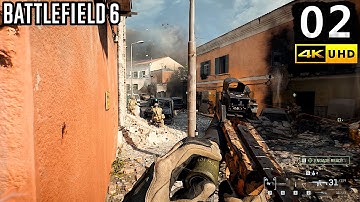 Battlefield 6 Gameplay Walkthrough Part 2 - 4K 60FPS PC ULTRA No Commentary