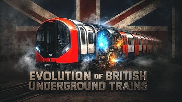 Evolution of British Underground Trains (1904–2024) | Stunning AI Transformations from Old to Modern