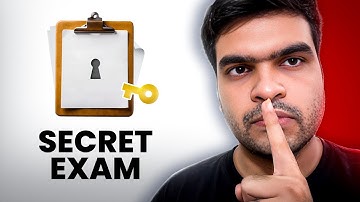 This SECRET Exam is Better Than JEE 🔥