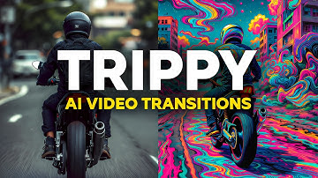 Creating Trippy AI Video Transitions  | AI Video Creation Workflow