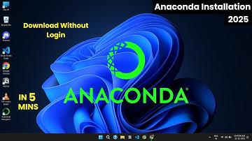 How to install Anaconda on Windows 11 | Latest 2025 | Anaconda Python | Jupyter Notebook