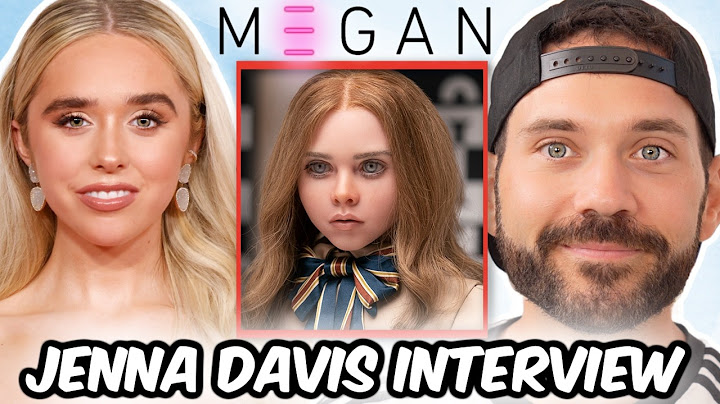 The Voice of M3GAN Speaks! | Jenna Davis Exclusive Interview on New Horror, New Music, Chicken Girls