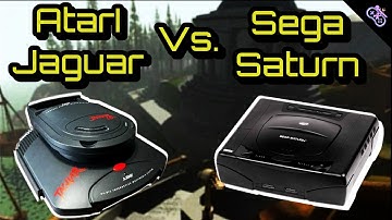 Atari Jaguar Vs. Sega Saturn - EPIC BATTLE of 5th Gen Underdogs - Retro Video Game CONSOLE WARS