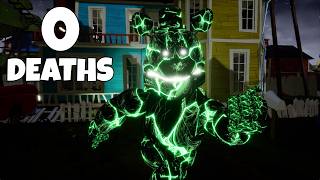 Completing Hello Neighbor with Faster Fredbear without getting Caught