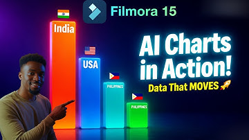 Filmora 2025 Update: How to Use AI Graphs for Stunning Data Animations! ✨