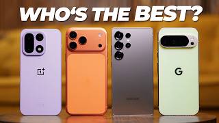 OnePlus 15 vs 17 Pro Max vs S25 Ultra vs 10 Pro XL! Camera, Performance & Battery Drain!