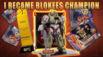 I won BLOKEES CUSTOMIZATION CHAMPION with my Tactical Ironhide Transformers custom
