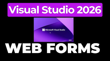 How To Use ASP.NET - Web Forms in Visual Studio 2026 | .Net Framework