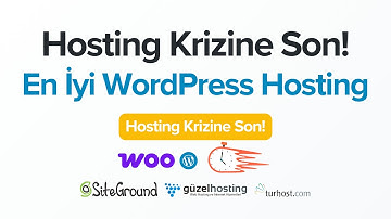 Hosting Krizine Son! WordPress Hosting Seçim Rehberi! Hangisi En Hızlı?