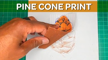 How To Draw A Pine Cone | Creativity Tips