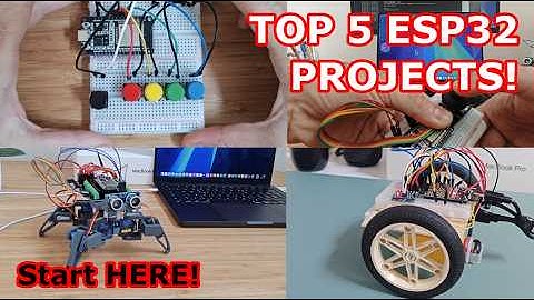 5 Incredible ESP32 Projects You Can Build Yourself!