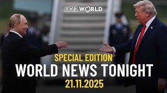 Thumbnail for “I won’t betray Ukraine”: Zelenskyy pushes back on Trump’s peace proposal | World News Tonight