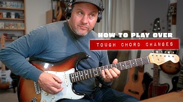 How to Solo Over Complex Chord Progressions | Guitar Improvisation Lesson
