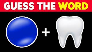 Guess the WORD by Emojis? 🤔 Emoji Quiz Challenge (100 Words)