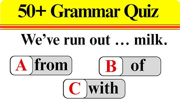 50+ American English Grammar Test: 98% Fail This US Grammar Quiz Challenge #grammarexercise #quiz