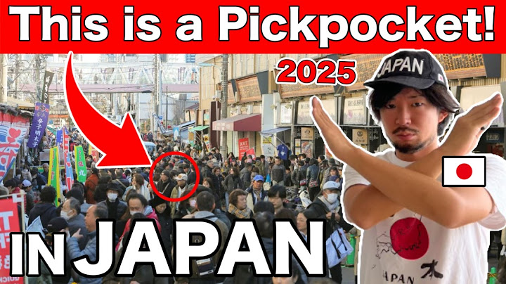 Japan’s 10 New Biggest Tourist Scams and How to Avoid Them in 2025 | Pickpocket, Photo Scam, etc
