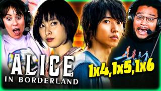 ALICE IN BORDERLAND Season 1, Eps 4, 5, & 6 REACTION!! 今際の国のアリス | Netflix Original