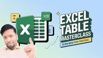 Excel Table Complete Tutorial | Create Table, Auto Formula, Filters, Slicer, Dynamic Charts