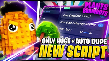 🧠🌻 PLANTS vs BRAINROTS Script | Auto Farm, Auto Attack, Artist Frenzy & Infinite Packs (2025)