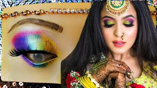 Mehndy Bridal Eyes Makeup Tutorial Step By Step Eye Make-up Tutorial Makeup by Nargis Ali