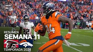 Atlanta Falcons vs. Denver Broncos | Resumen NFL en español - Semana 11 | NFL Highlights 2024