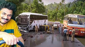 Kerala vs Karnataka KSRTC Bus Race In Dangerous Roads🔥