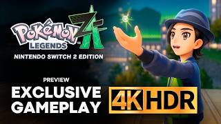 10 Minutes of Pokémon Legends Z-A in 4K HDR | GAMEPLAY   PREVIEW [Direct Feed](Nintendo Switch 2)