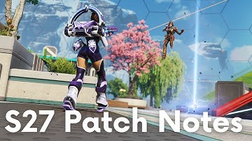 Apex Legends Season 27 Patch Notes Breakdown – Horizon, Valkyrie, and Rampart BUFFS!