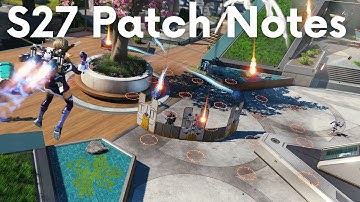 Apex Legends Season 27 Patch Notes Breakdown – Horizon, Valkyrie, and Rampart BUFFS!