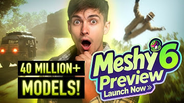 How to Use The Best #1 AI for 3D Model Creation - Meshy AI Tutorial (Must-Try!)