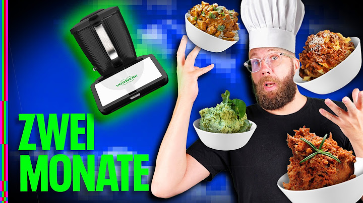 Ich habe mich zwei Monate nur von Thermomix-Essen ernährt