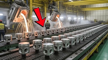 Inside the Piston Factory – How Precision Creates Power (Full ASMR Process)