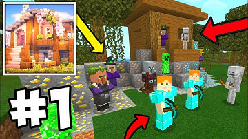 Multiplayer Survival Series | Block Crazy Building Game Survival Walkthrough Part 1