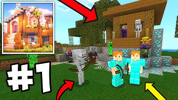 Multiplayer Survival Series | Block Crazy Building Game Survival Walkthrough Part 1