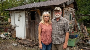 Couple Turns Abandoned Shed Into Cozy Home | Full Renovation by @project.restoration